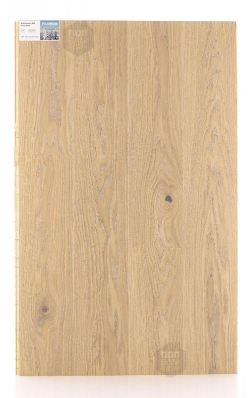 Паркетная доска Polarwood OAK ARTIST WHITE