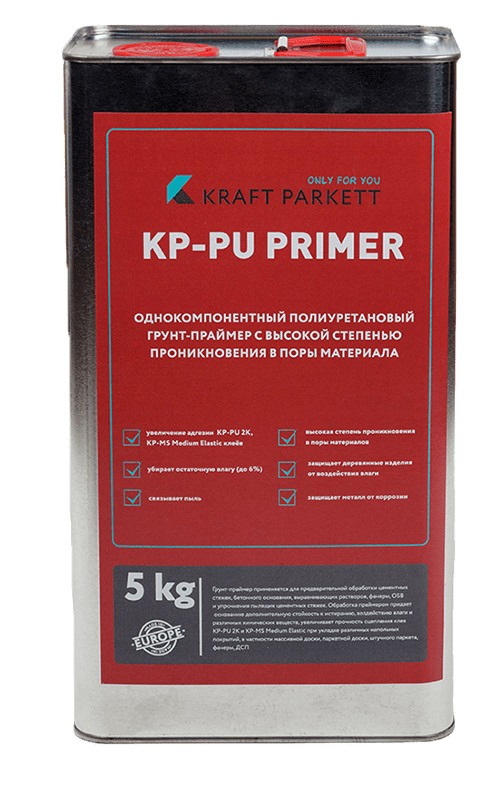 Грунтовка Kraft Parkett KP-PU 5 PRIMER