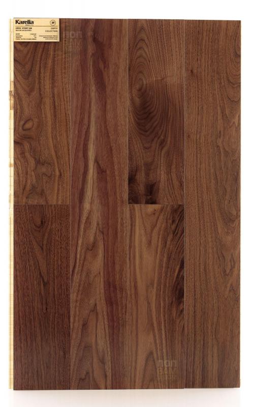 Паркетная доска Karelia Орех Story 138 Natur Lacquered