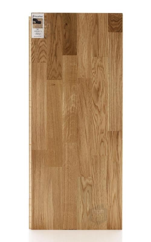 Паркетная доска Focus Floor Дуб Брайт Матт