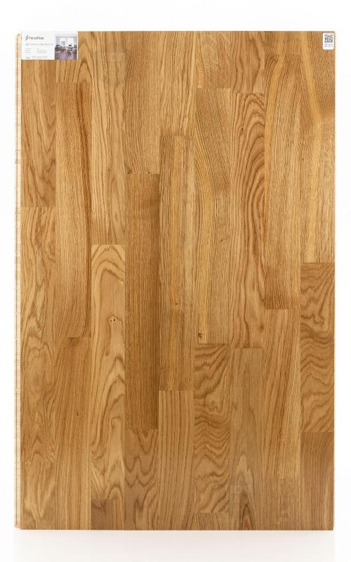 Паркетная доска Focus Floor Дуб либеччо высокий глянец 3п