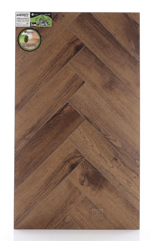 SPC ламинат Respect Floor Дуб Амбарный 2306